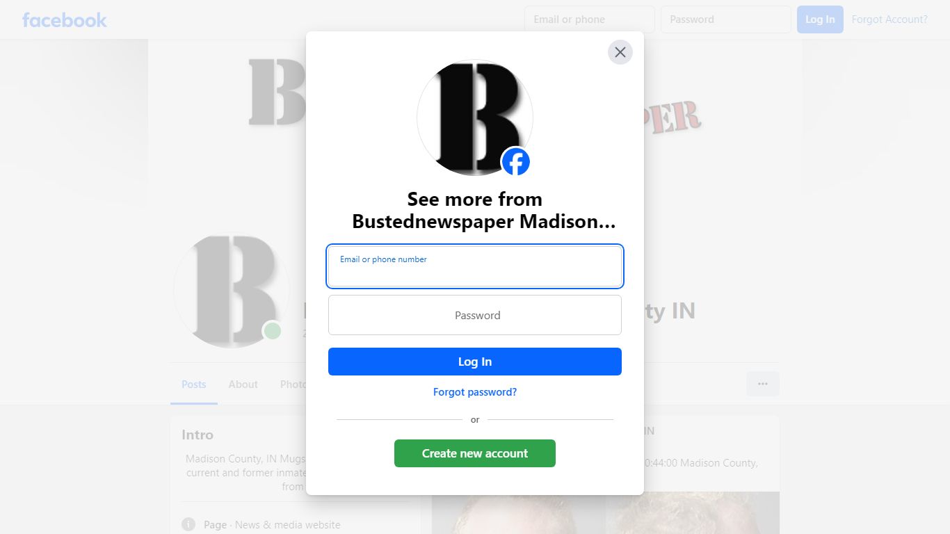 Bustednewspaper Madison County IN - Facebook